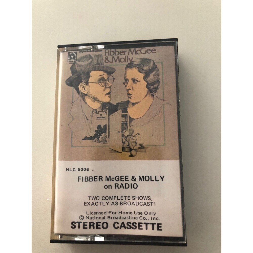 Fibber McGee & Molly‎ Radio Classics on Cassette 2 Complete Shows
